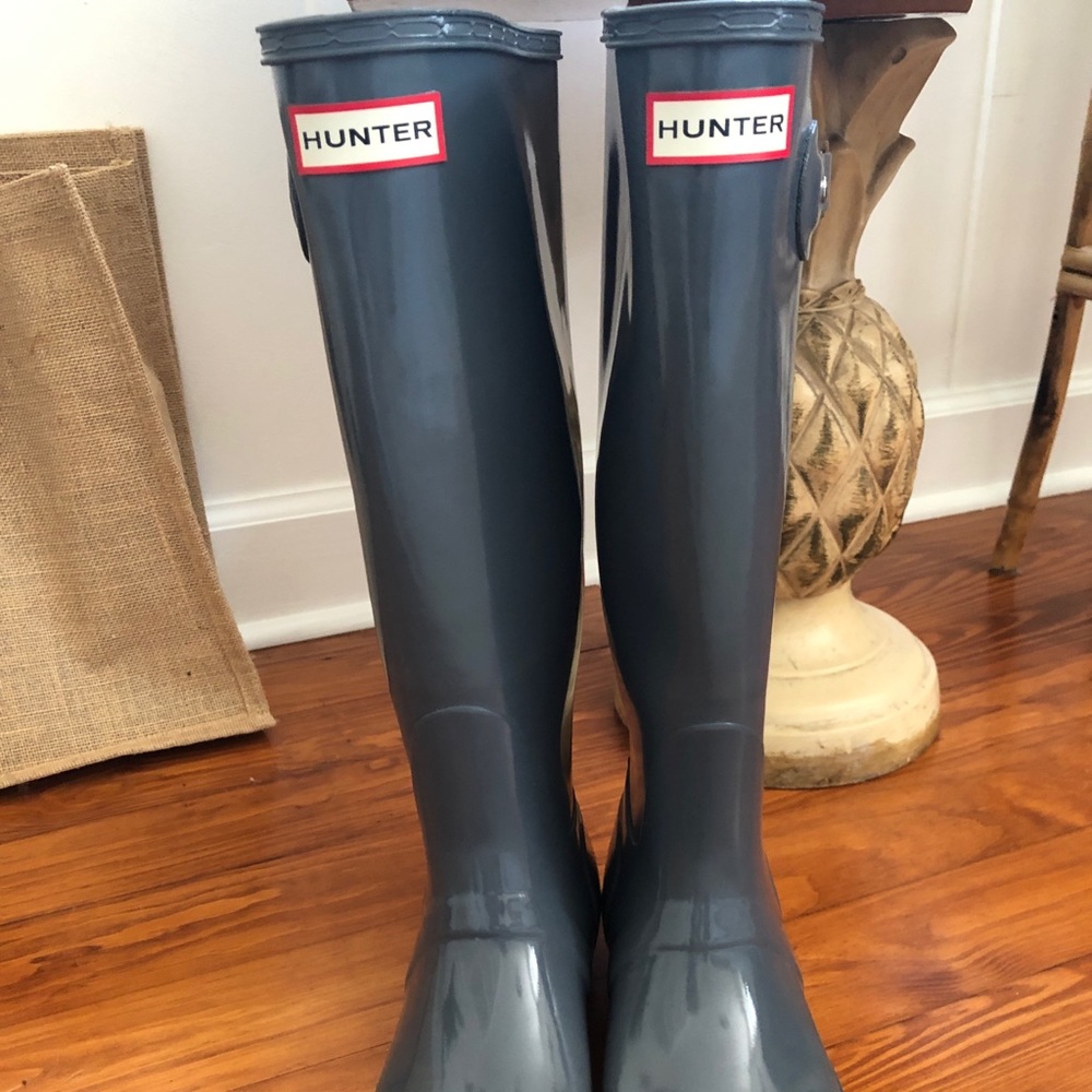 Tall Hunter rain boots - Picture 4 of 8